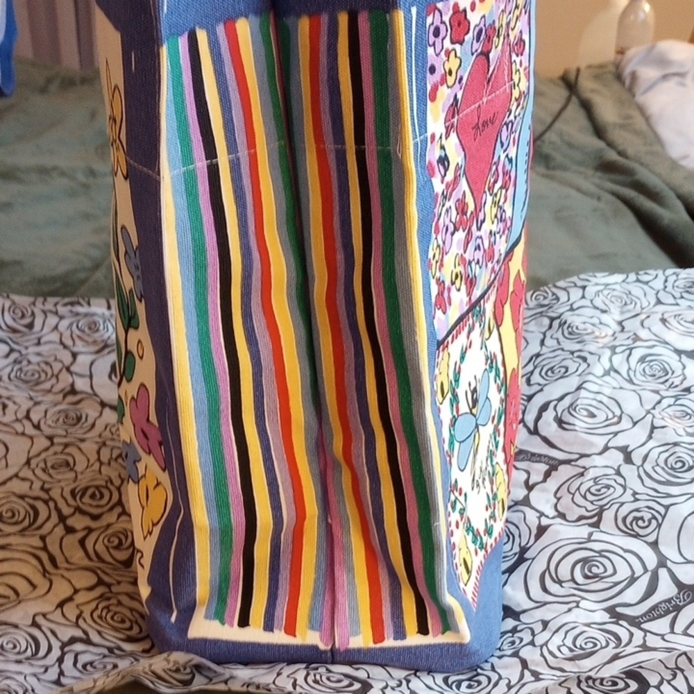 Colorful Graphic Tote Bag (New With Tags) - Picture 3 of 7